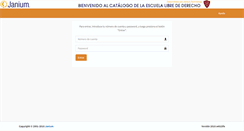 Desktop Screenshot of biblio02.eld.edu.mx